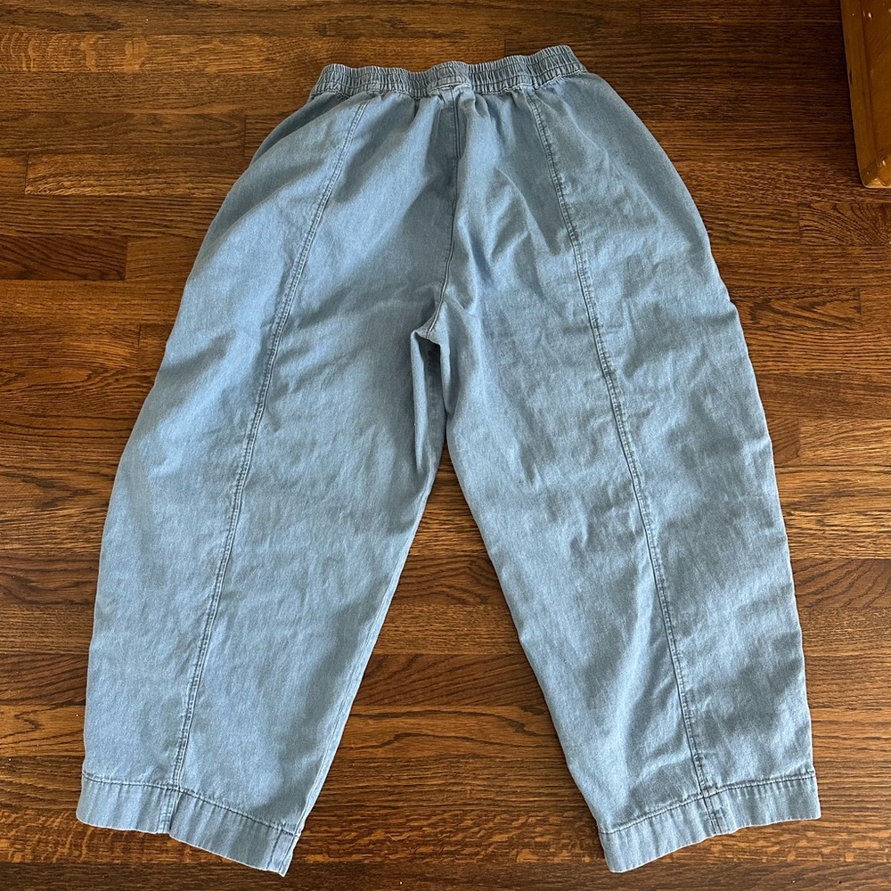 Casual Blue Women's Pants